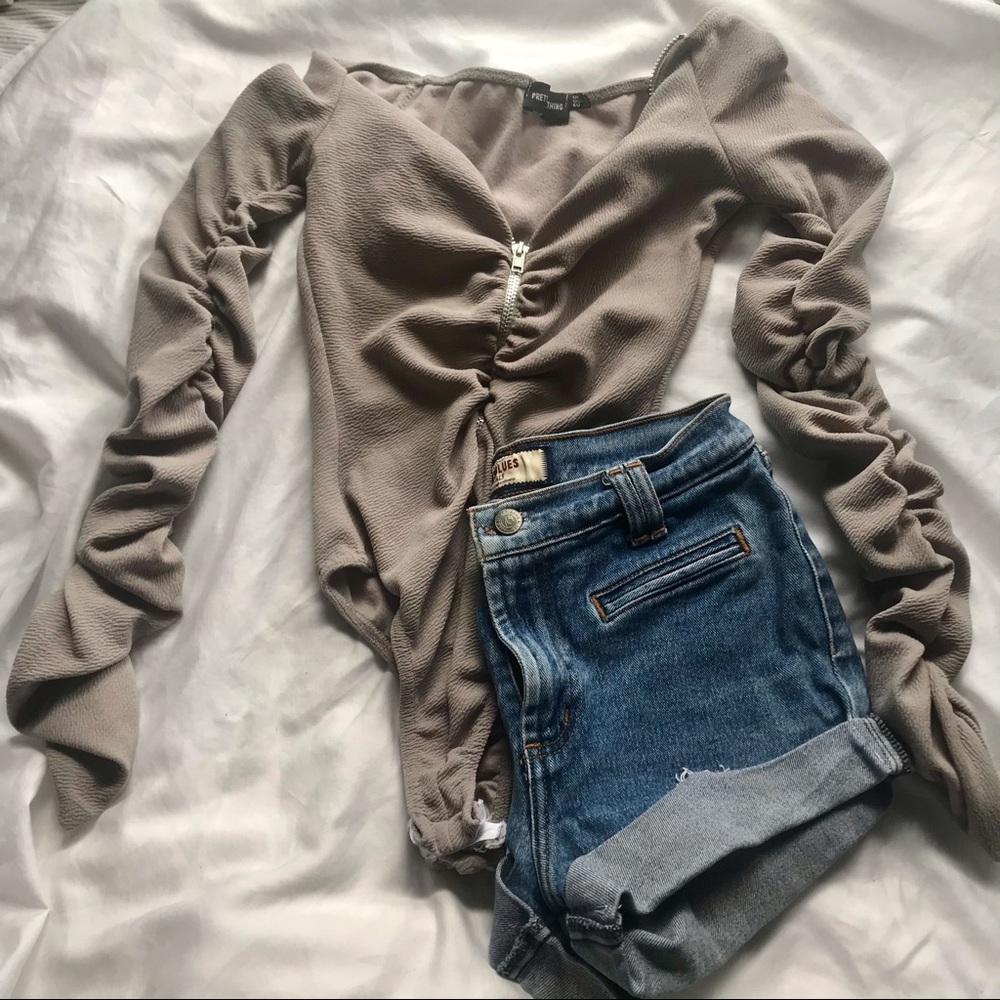 Beige/tan Bodysuit